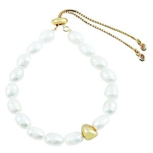 Panacea Freshwater Pearl Slider Bracelet
Panacea